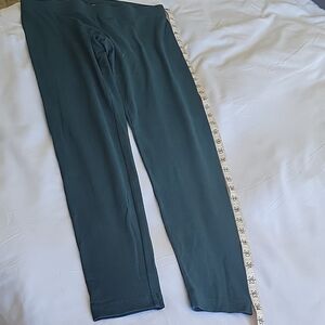 James Perse leggings deep teal color